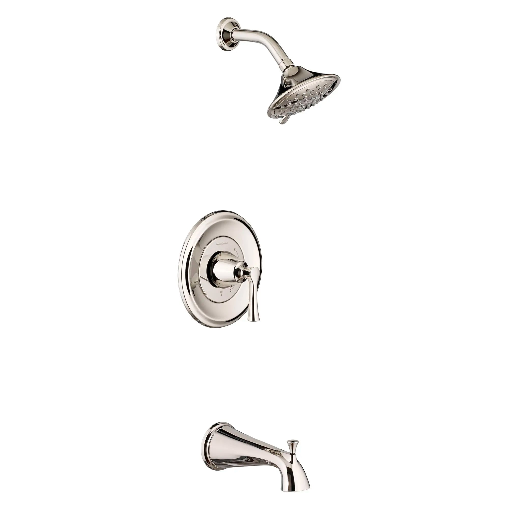 1.75 GPM Water-Saving Tub and Shower Trim Kit with 3-Function Showerhead & Lever Handle - Perfect for Bathroom Renovation & Modern Home Upgrades