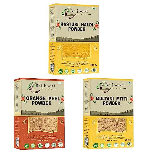 Multani Mitti, Orange Peel & Kasturi Haldi