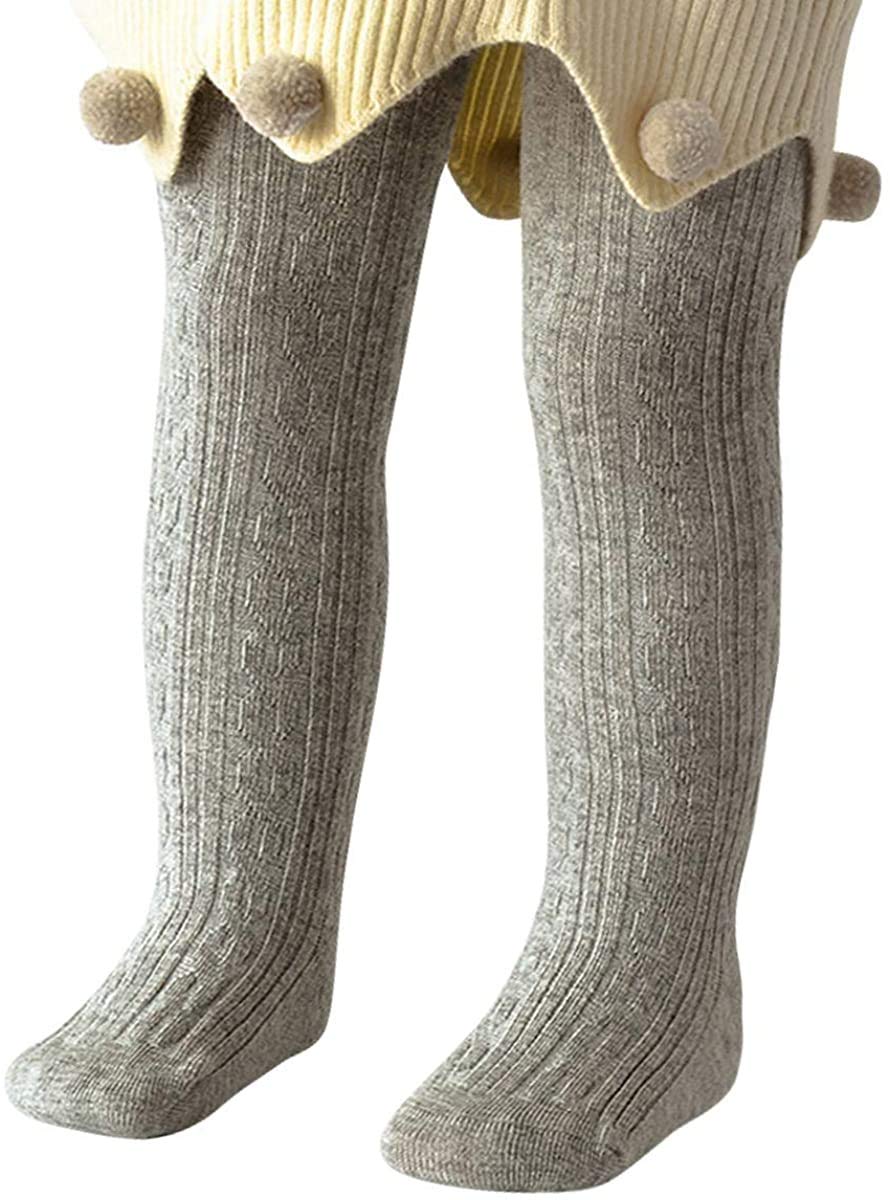 Century Star Baby Tights for Girls - Soft Cotton Toddler Leggings & Warm Knit Socks | Newborn to Infant Stockings | Perfect for Playtime, Daycare & Winter Outfits