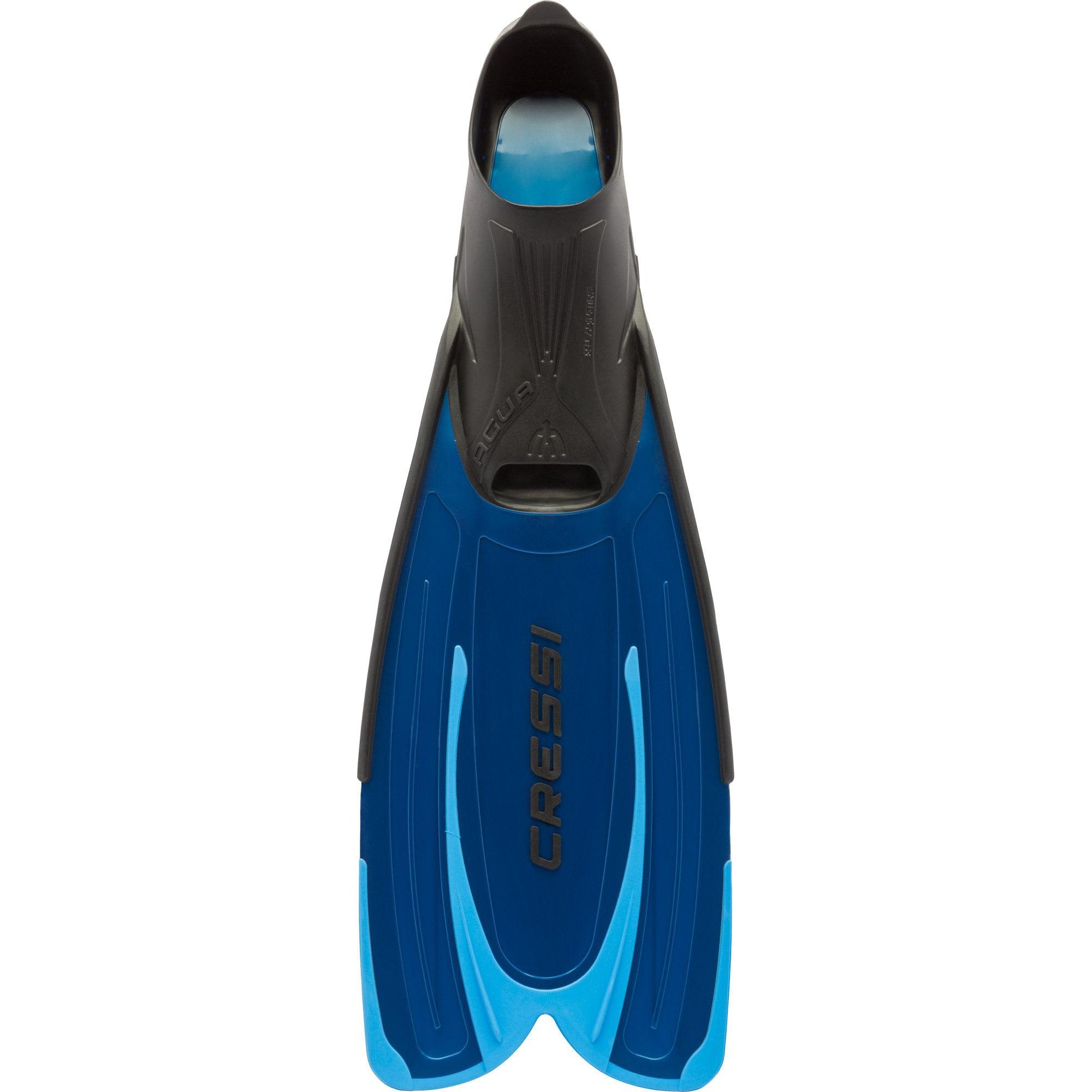 Cressi Agua Snorkeling Fins - Lightweight Swim Fins for Scuba Diving, Swimming & Beach Activities - Perfect for Travel & Water Sports