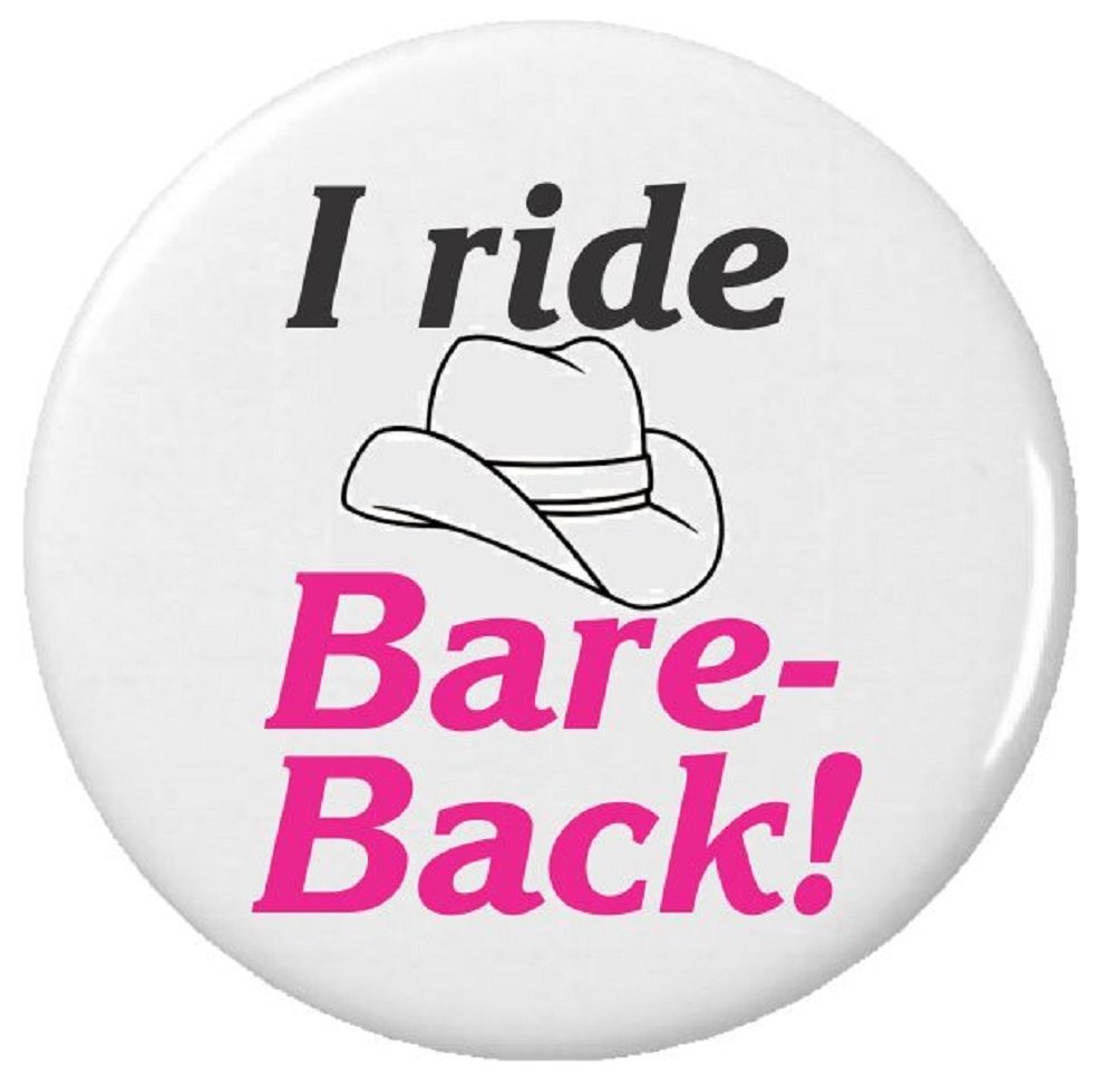 Country Western Girl Cowgirl Button Pin - Fun Bachelorette Party Accessory for Night Out, Rodeo & Western Theme Events