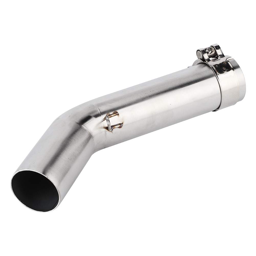 Stainless Steel Motorcycle Exhaust Middle Pipe for Suzuki GSXR600 GSXR750 2006-2007 - High-Performance K6 Link Connector for Enhanced Engine Flow & Durability | Perfect for Racing, Commuting & Performance Upgrades