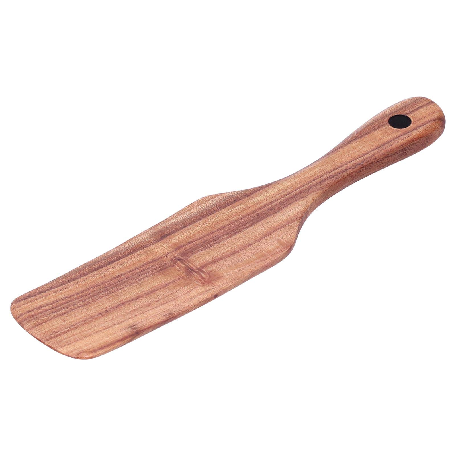 Wooden Spatula for Frying - Natural Wood Cooking Utensil for Steak, Eggs, Pancakes - Perfect Kitchen Tool for Sauteing, Flipping, and Serving - Ideal for Home Cooks and Professional Chefs