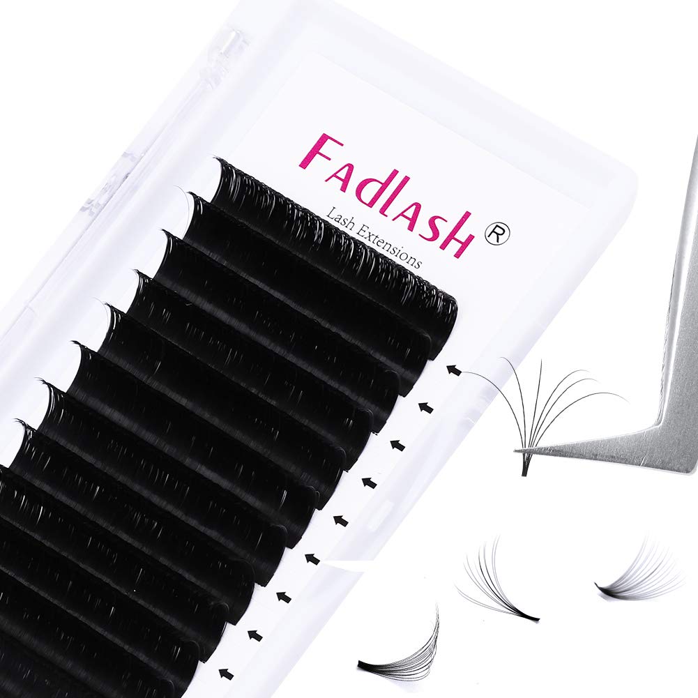 Premium Volume Eyelash Extensions - 0.03/0.05/0.07 B Curl Faux Mink Lashes for Natural & Dramatic Looks - 8-14mm Mixed Lengths (Perfect for Weddings, Parties & Everyday Glam)
