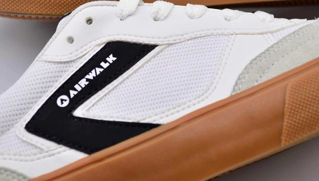 Air Walk H Grip White Sneakers - Lightweight Comfortable Walking Shoes for Men & Women - Perfect for Running, Gym, and Casual Wear