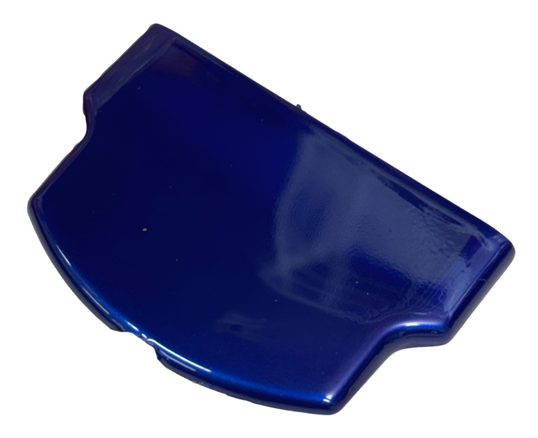 Original Dark Blue Replacement Battery Cover for Sony PSP 2000/3000 - Durable Protective Case for PlayStation Portable Gaming Console - Perfect for Travel & Gaming On-The-Go