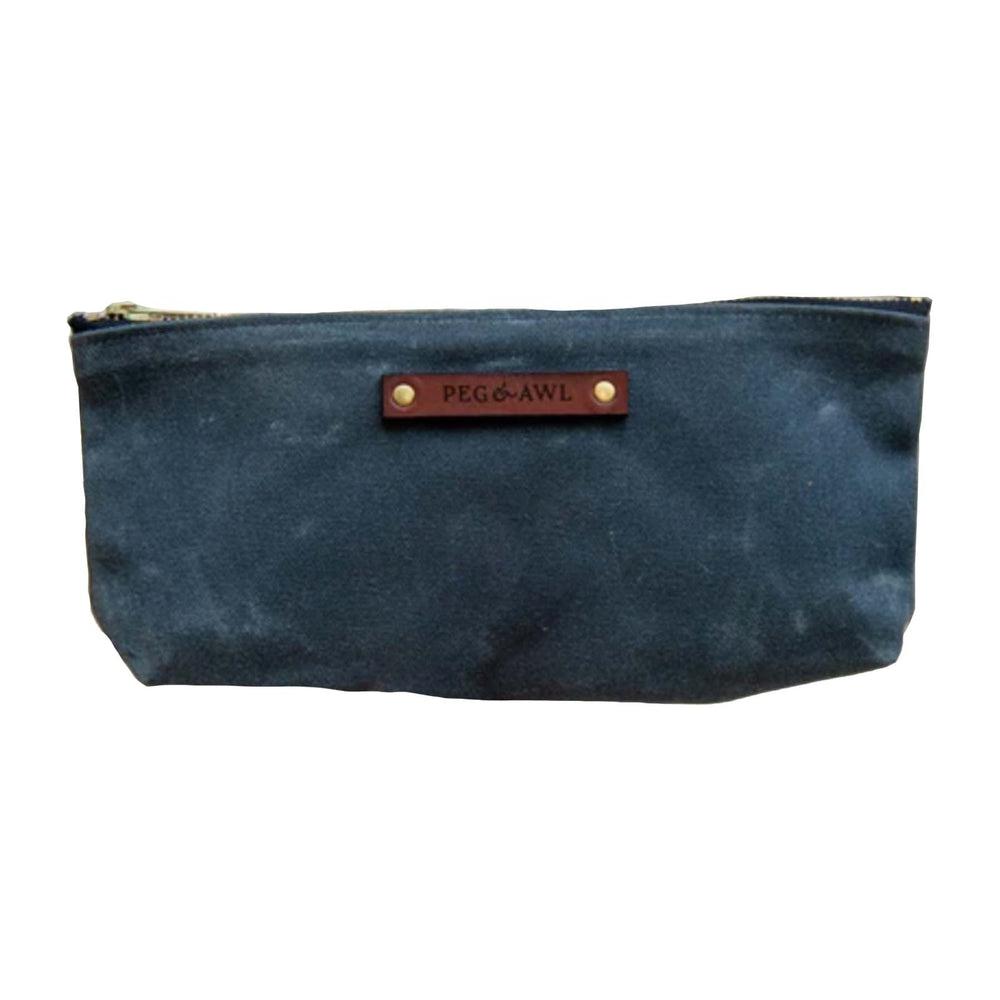 Peg and Awl No.5 Scholar Pouch - Premium Leather Writing Pouch for Pens, Notebooks & Stationery - Perfect for Students, Writers & Office Use