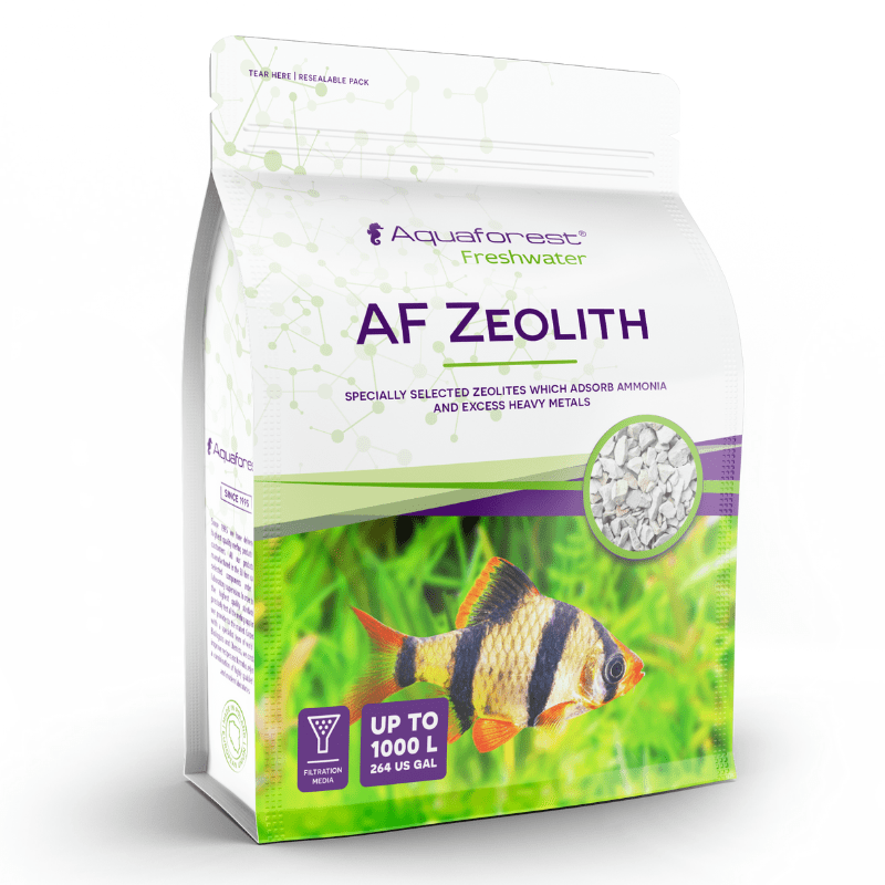 AquaForest Zeolith Fresh 1000ml - Ammonia Absorber for Aquariums | Removes Toxins & Odors | Ideal for Freshwater & Saltwater Fish Tanks