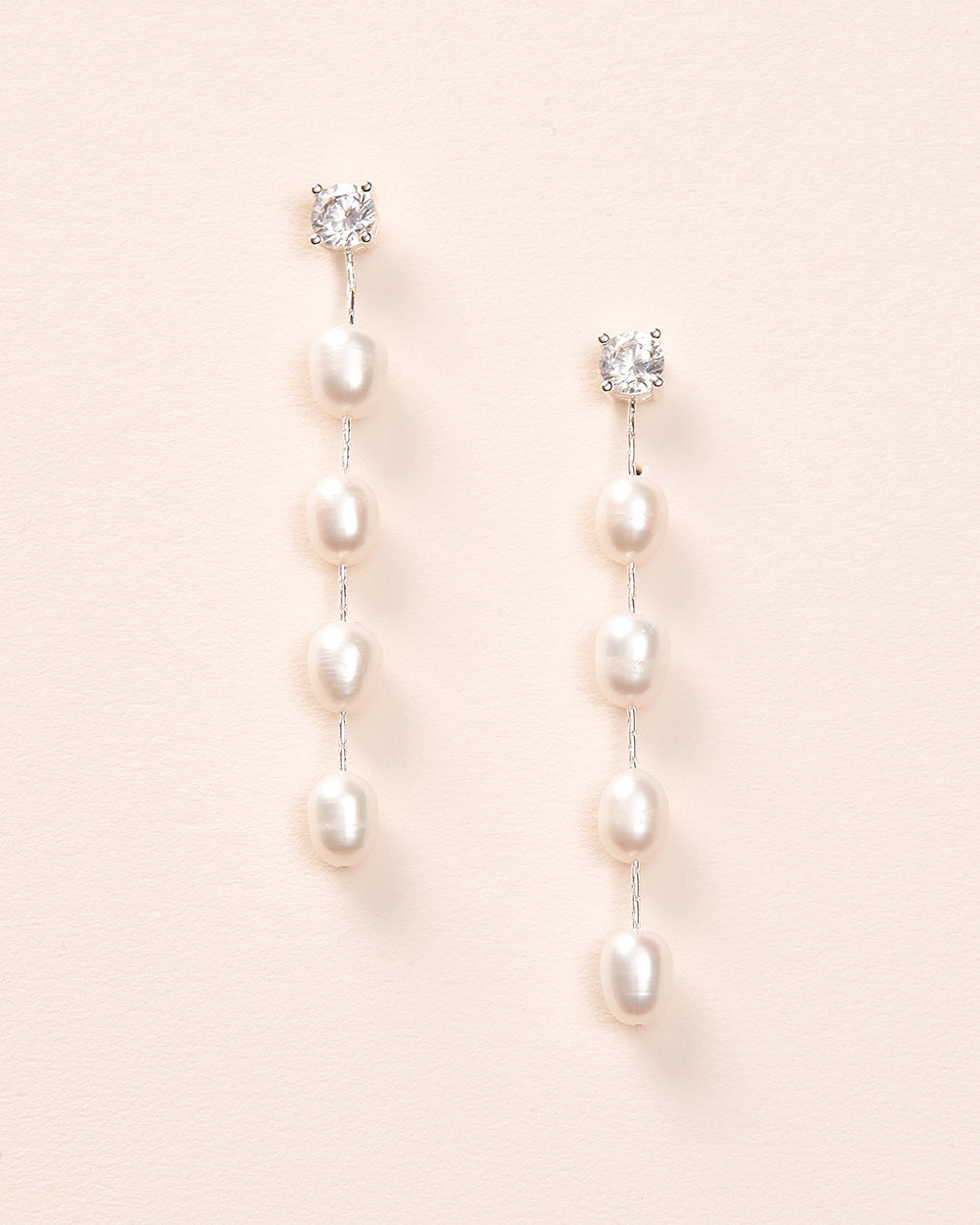 Elegant Tess Pearl Dangle Earrings for Women | Handmade Fashion Jewelry Gift for Brides, Party & Special Occasions | Perfect for Weddings, Date Nights & Formal Events