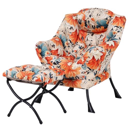 Velvet White Orange Flower