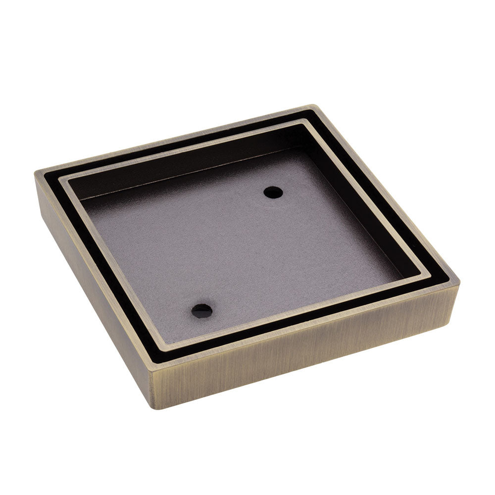Fienza 75mm Square Tile Bed Floor Waste Drain - Durable Bathroom & Shower Drain for Home & Commercial Use