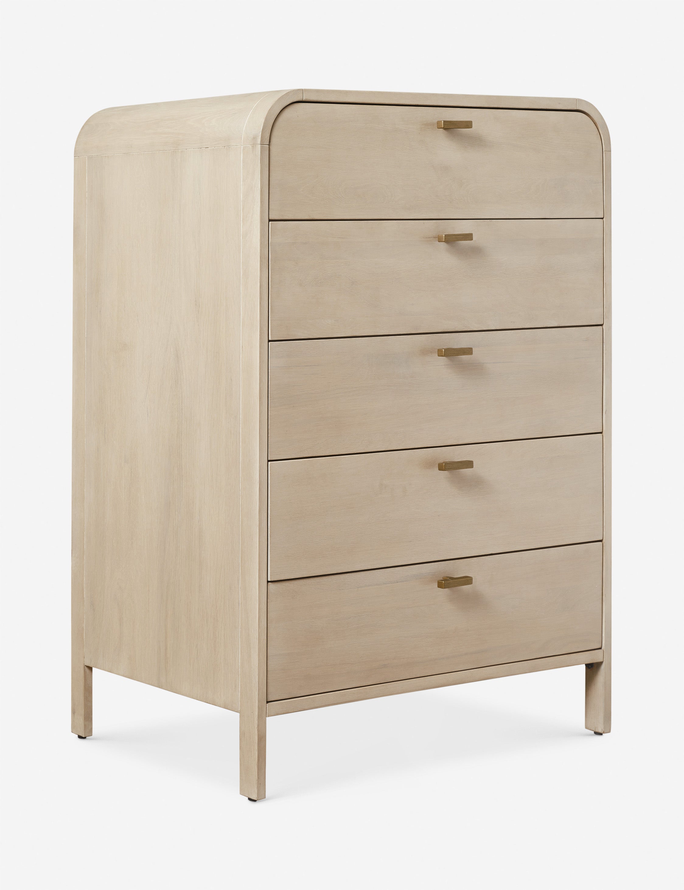 Brooke 5 Drawer Dresser - Modern Wooden Chest of Drawers for Bedroom Storage & Organization | Perfect for Clothes, Linens, and Home Decor