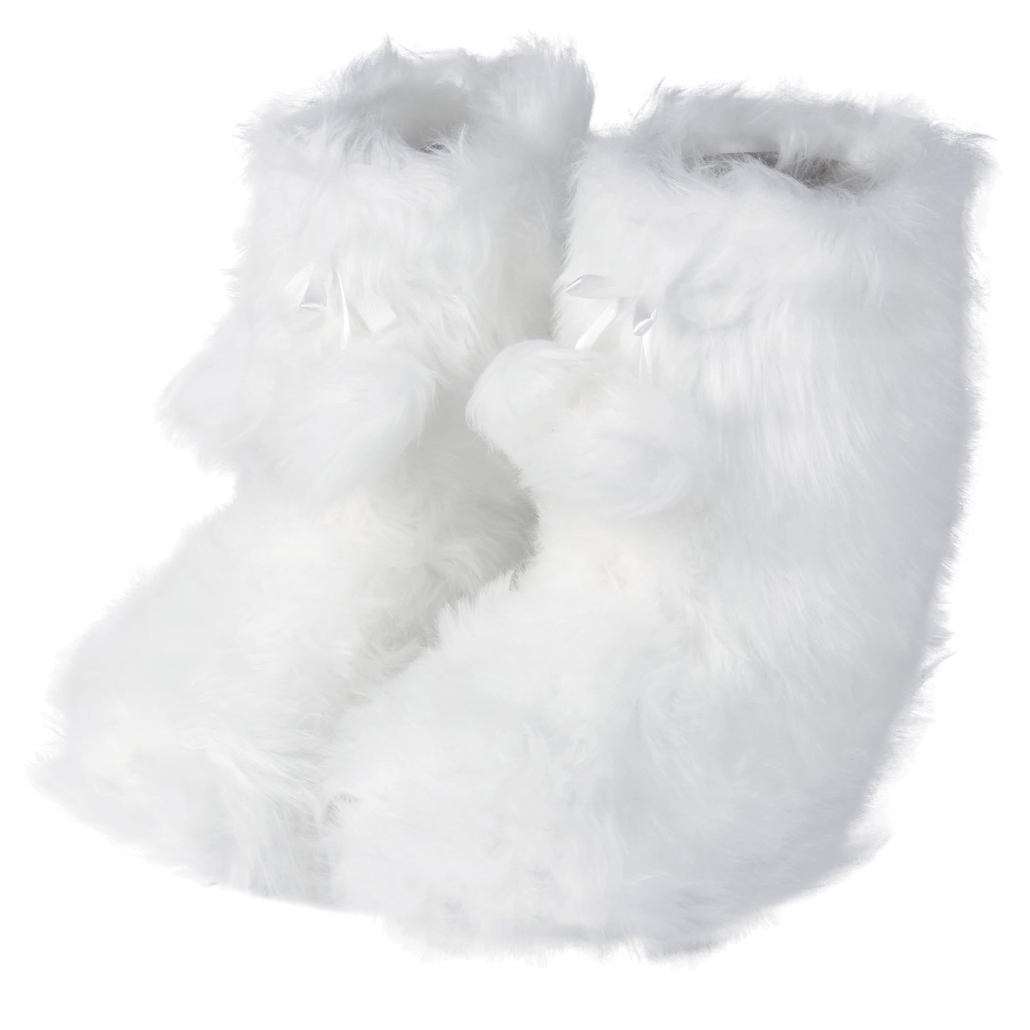 Women's Soft Fleece Plush Warm Indoor House Slippers Boots - Cozy Non-Slip Winter Home Shoes for Relaxing by the Fireplace & Lounging