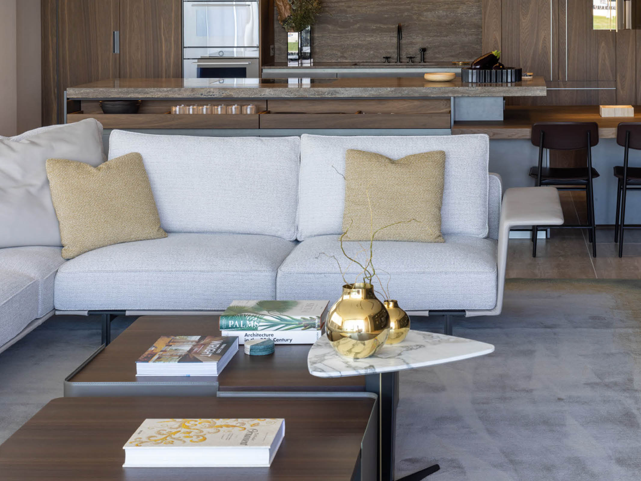 Gregor Modular Sofa - Customizable Sectional Couch for Living Room, Modern L-Shaped Sofa with Reversible Chaise, Soft Fabric Upholstery - Perfect for Small Spaces, Apartments & Home Theater Seating