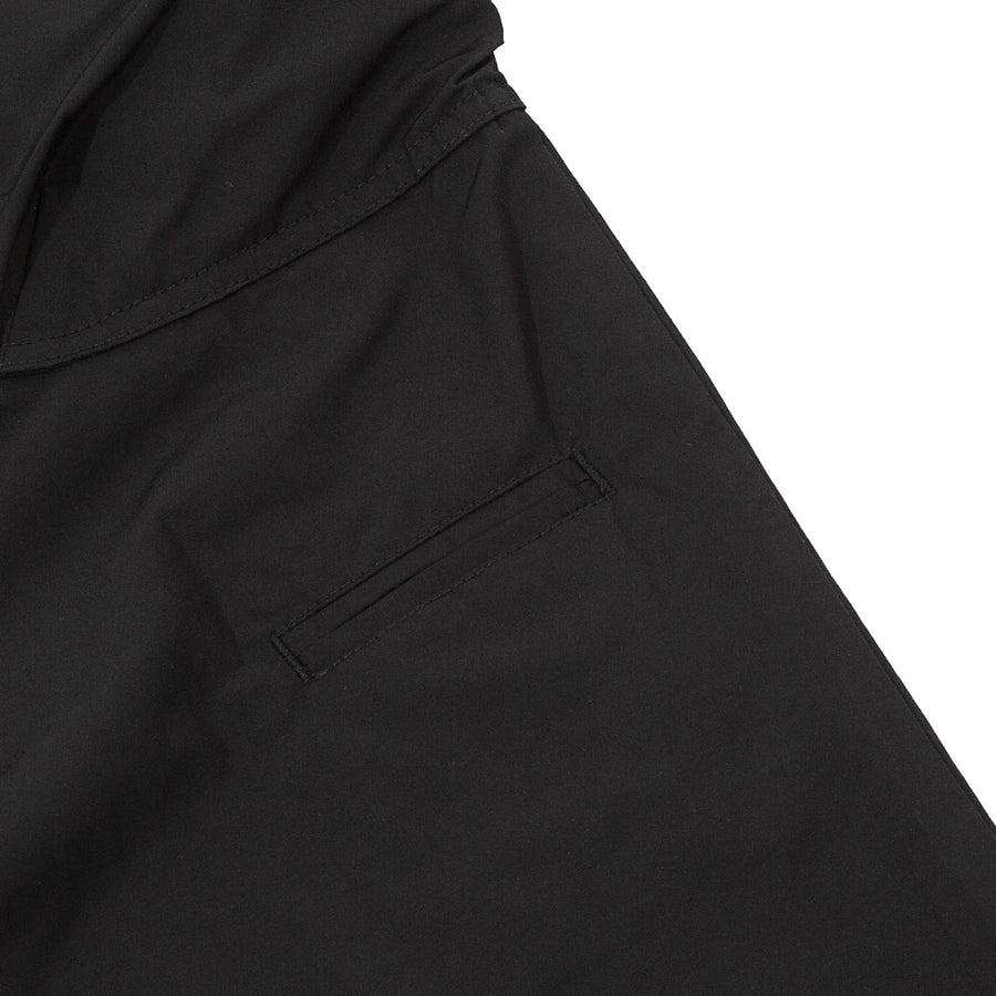 ASUSL Men's Nylon Zipper Pants Black - Lightweight Waterproof Hiking & Travel Pants for Outdoor Adventures
