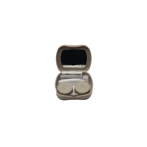 Compact Contact Lens Case - Travel-Friendly & Leak-Proof for Daily Storage | Perfect for Travel, Gym, and On-the-Go Use