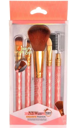 Premium Makeup Brush Set - Soft Bristles for Flawless Blending & Contouring | Professional Cosmetic Brushes for Foundation, Eyeshadow & Powder | Perfect for Everyday Makeup & Special Occasions