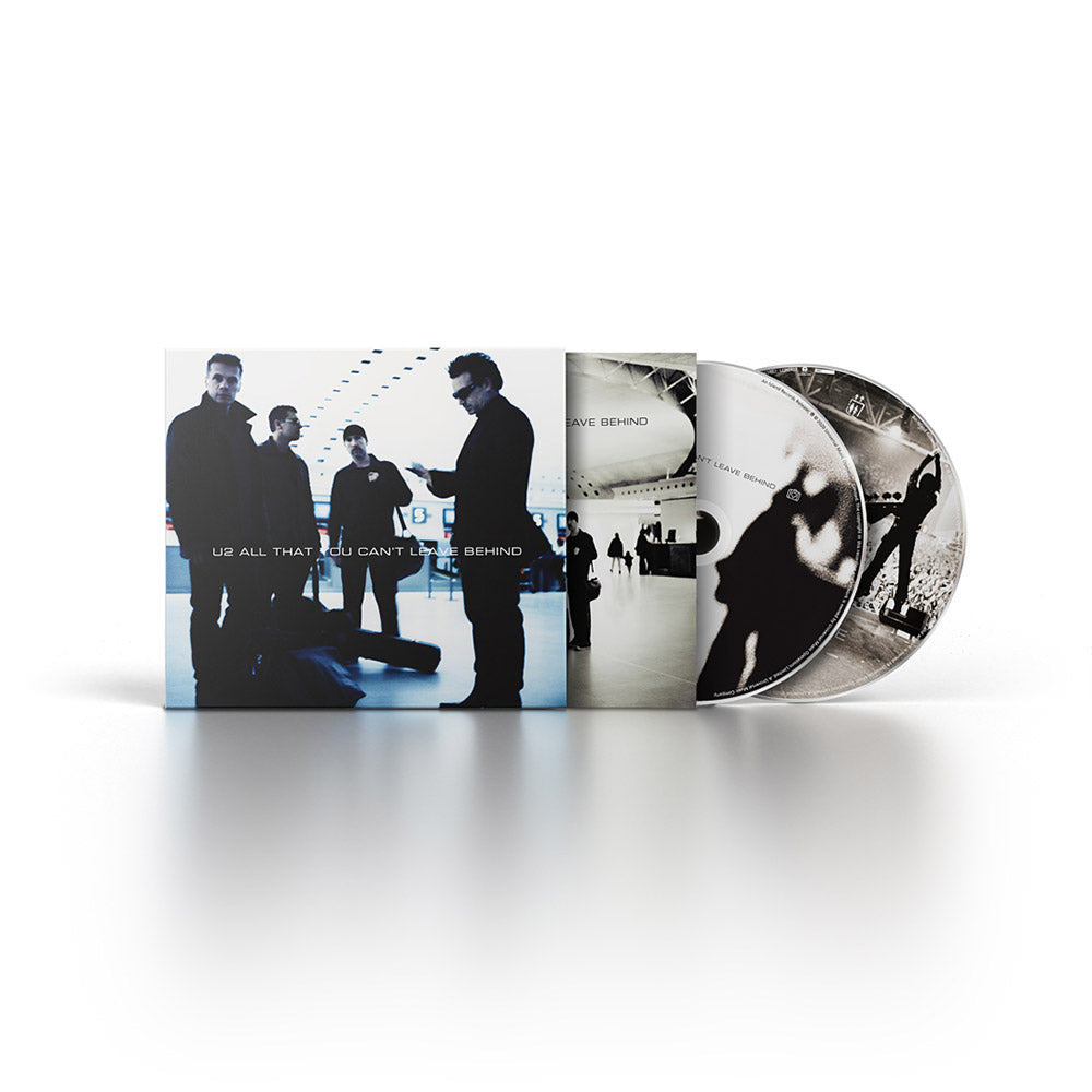 U2 - All That You Can't Leave Behind (20th Anniversary Reissue) 2CD Set | Limited Edition Remastered Album with Bonus Tracks | Perfect for Collectors & Road Trips