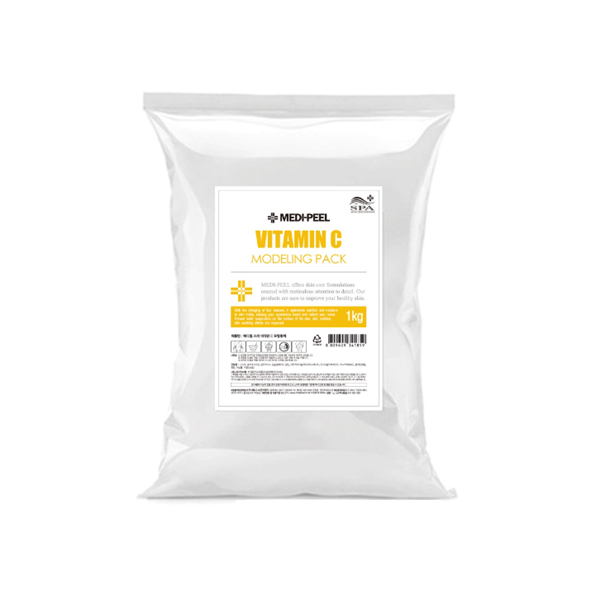 Medi Peel Spa Vitamin C Modeling Mask - Brightening & Anti-Aging Facial Treatment for Glowing Skin | At-Home Spa Day & Self-Care Routine
