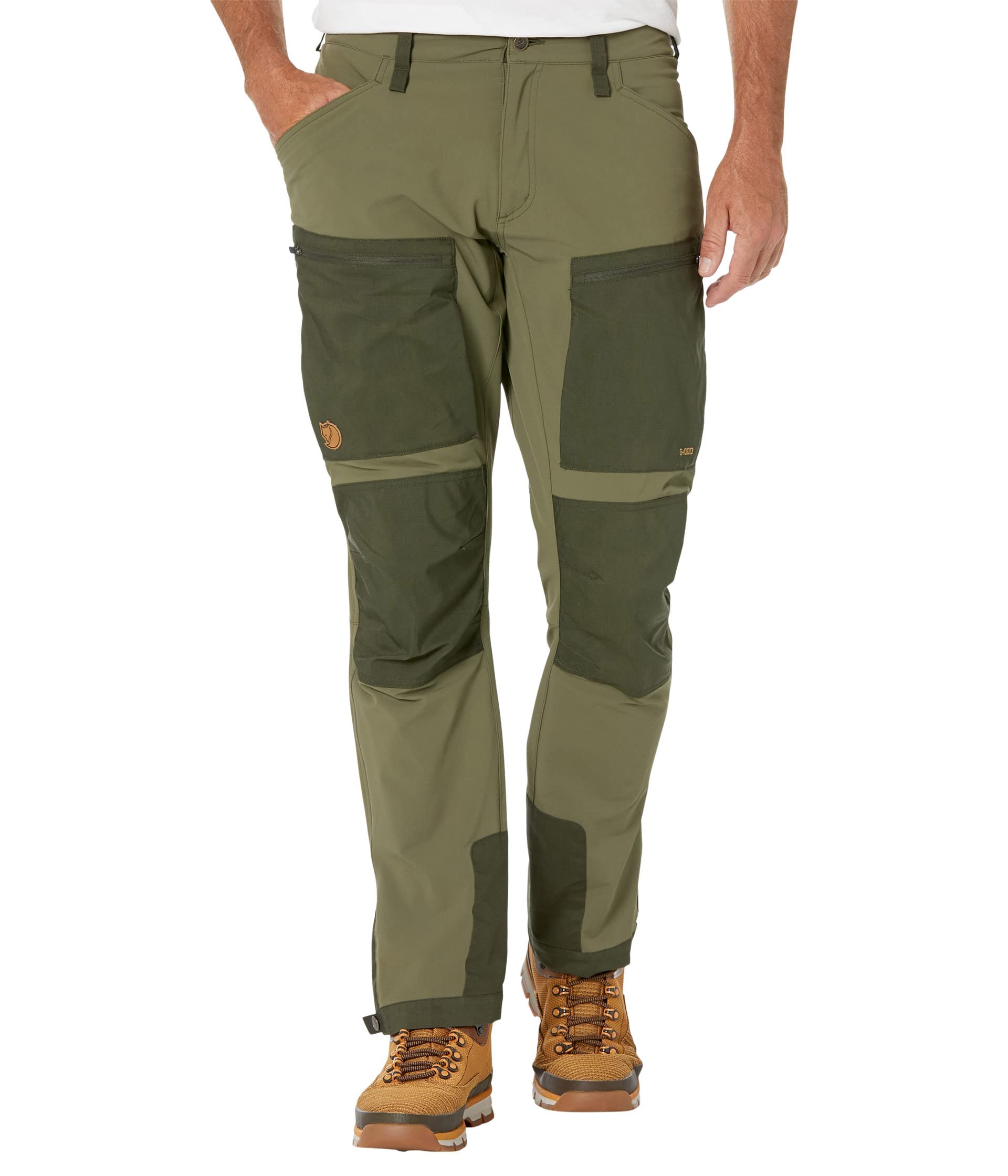 Fjallraven Keb Agile Trousers for Men - Lightweight Hiking Pants with Stretch, Water-Resistant Outdoor Adventure Pants for Camping, Trekking & Travel