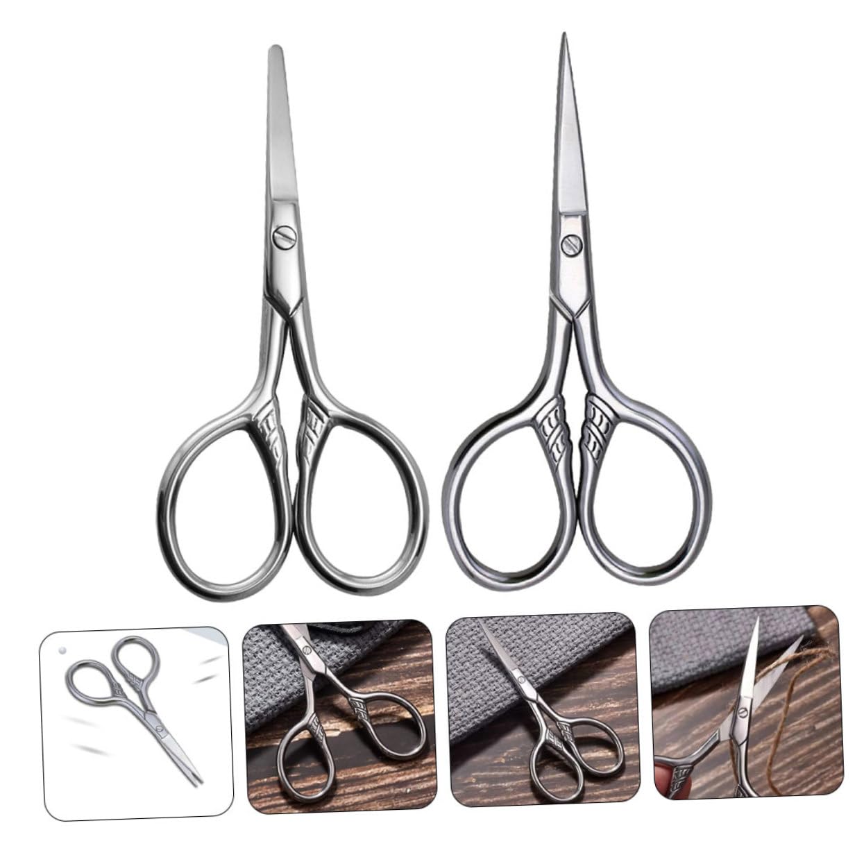 Men's Eyebrow Trimmer Kit - Precision Eyebrow Scissors, Lash Trimmer & Grooming Tools for Shaping, Styling & Maintenance | Perfect for Home, Travel & Salon Use
