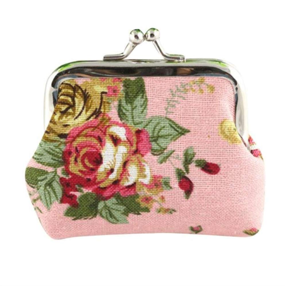Vintage Floral Embroidered Clutch Purse for Women - Retro Small Wallet Handbag with Hasp - Perfect for Evening Parties, Weddings & Special Occasions