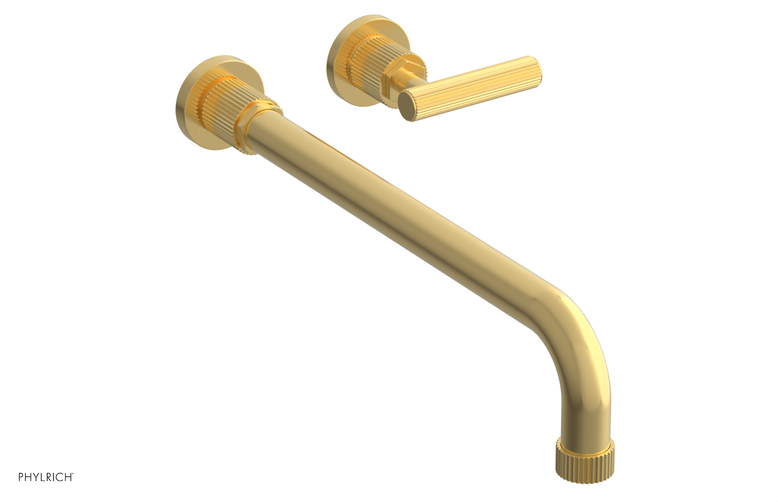 DUSTRIE Single Handle Wall Mount Bathroom Faucet Set - 14