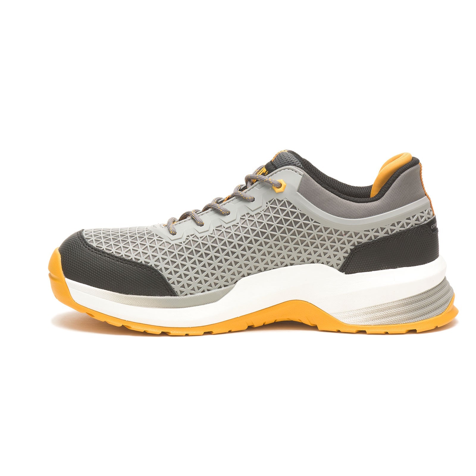 Streamline 2.0 Composite Toe Work Shoes - Lightweight Safety Footwear for Men in Gray | Perfect for Construction, Warehouse & Industrial Work