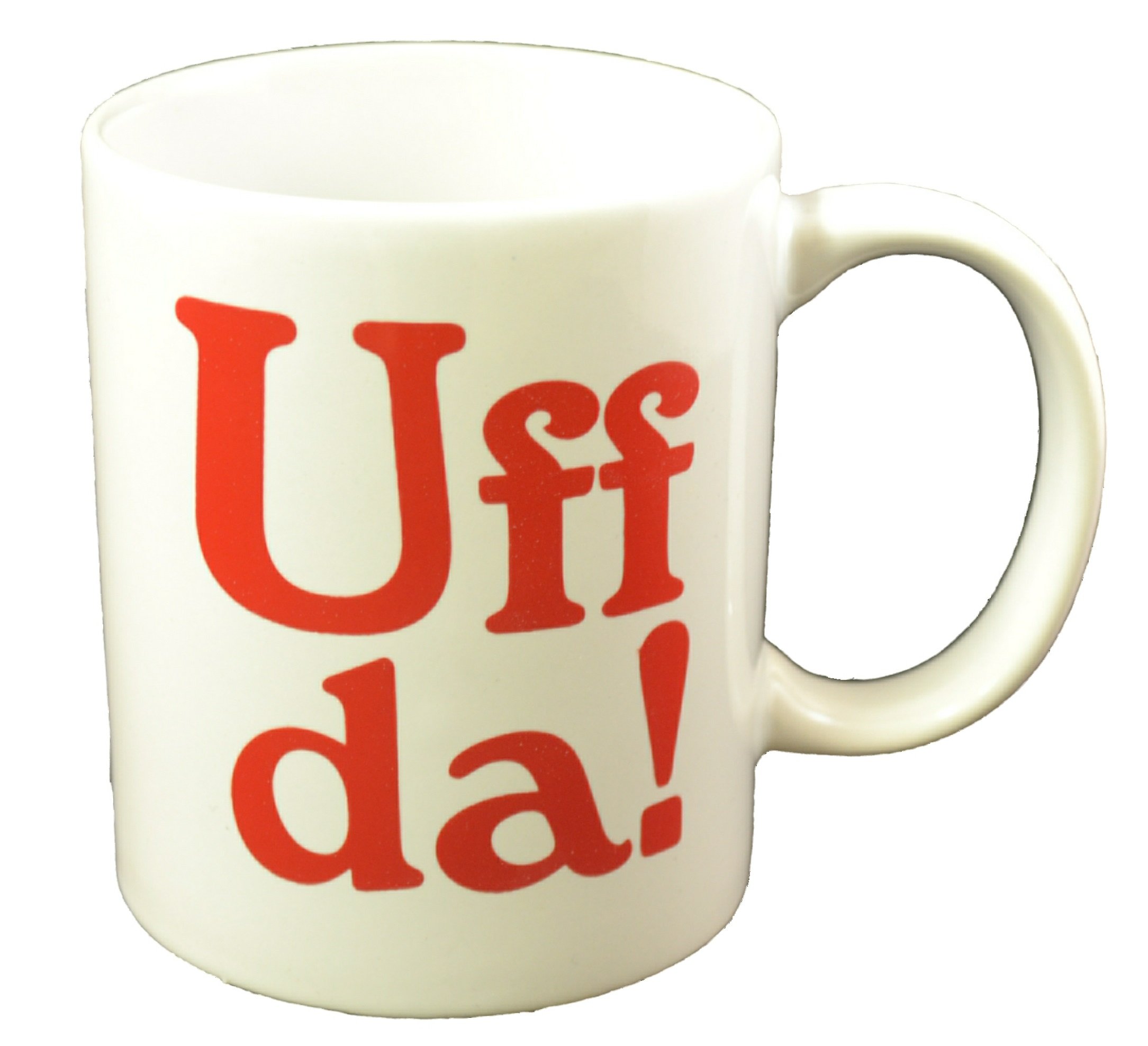 Uff Da! Coffee Mug - Funny Norwegian Insulated Travel Mug for Hot & Cold Drinks - Perfect for Office, Camping & Gifts