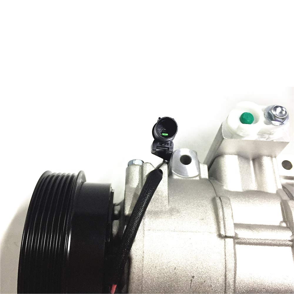 2007-2008 Kia Rondo EX/LX 2.4L AC Air Conditioner Compressor with Clutch (Part# 97701-1D200) - Replacement for Broken A/C Unit, Perfect for Summer Cooling & Road Trips