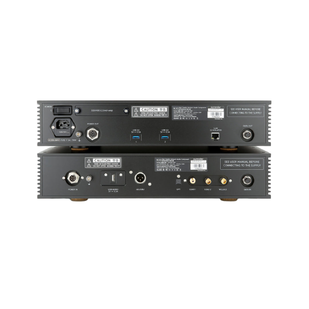 Aurender N30SA High-End Caching Music Streamer & Server - Audiophile-Grade Hi-Res Audio for Home Theater & Studio Use