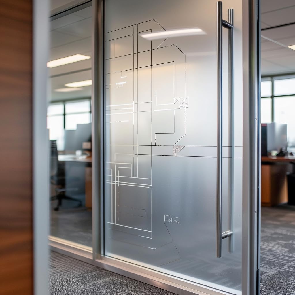 TOGU TG-6012 60-Inch Heavy-Duty Commercial Grade 304 Stainless Steel Push Pull Door Handle - Barn Door Pull & Glass Pulls - Brushed Stainless Steel Finish - Perfect for Barn Doors, Glass Doors & Commercial Entrances
