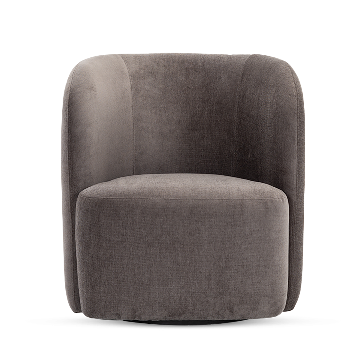 Blair Fabric Swivel Chair - 360 Degree Rotating Modern Office Chair with Padded Seat & Lumbar Support - Perfect for Home Office, Study Room, or Conference Room