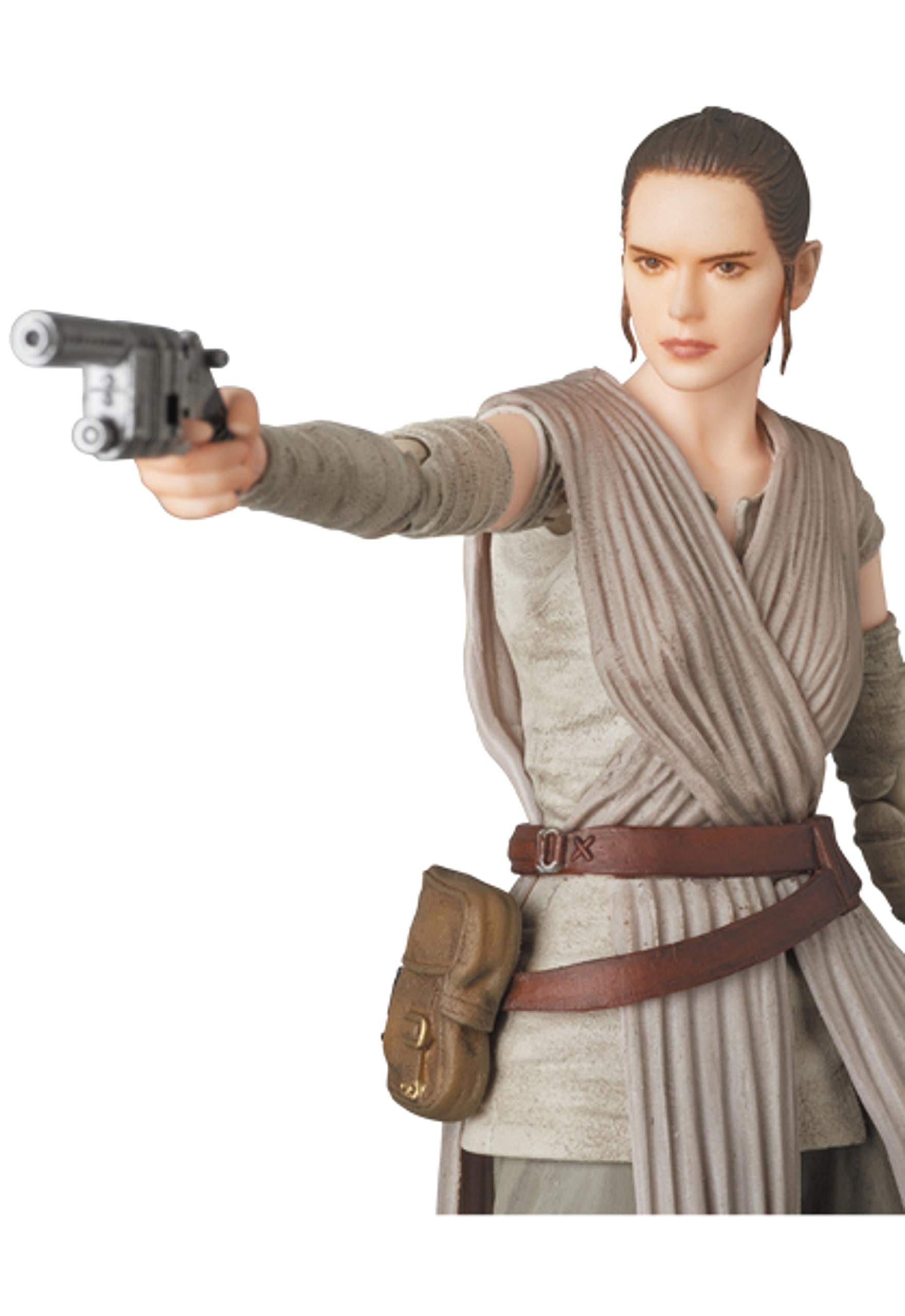 Medicom Toy MAFEX Rey Star Wars The Force Awakens 6-Inch Collectible Action Figure - Highly Articulated with Accessories - Perfect for Display, Photography & Star Wars Fans Collection