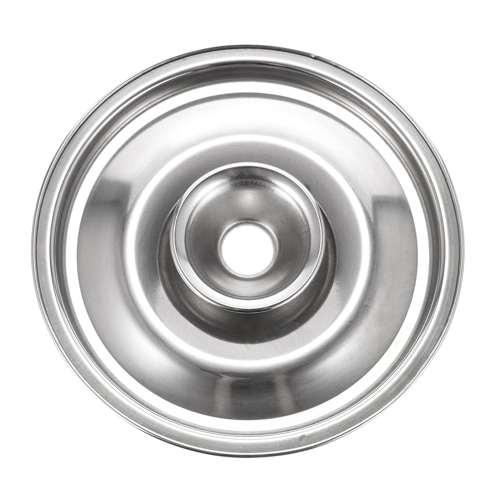 Stainless Steel Bacon Grease Container Lid - 10cm Oil Storage Can Cover, Frying Pan Cover & Seasoning Pot Replacement for Home Kitchen | Perfect for Storing Cooking Oil, Grease & Fat, Ideal for Woks, Pans & Pots