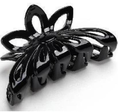 Basicare Non-Slip Large Claw Clip for Women & Girls - Strong Hold Hair Clip for Thick & Thin Hair - Stylish Hair Accessories for Everyday Use, Work, and Special Occasions