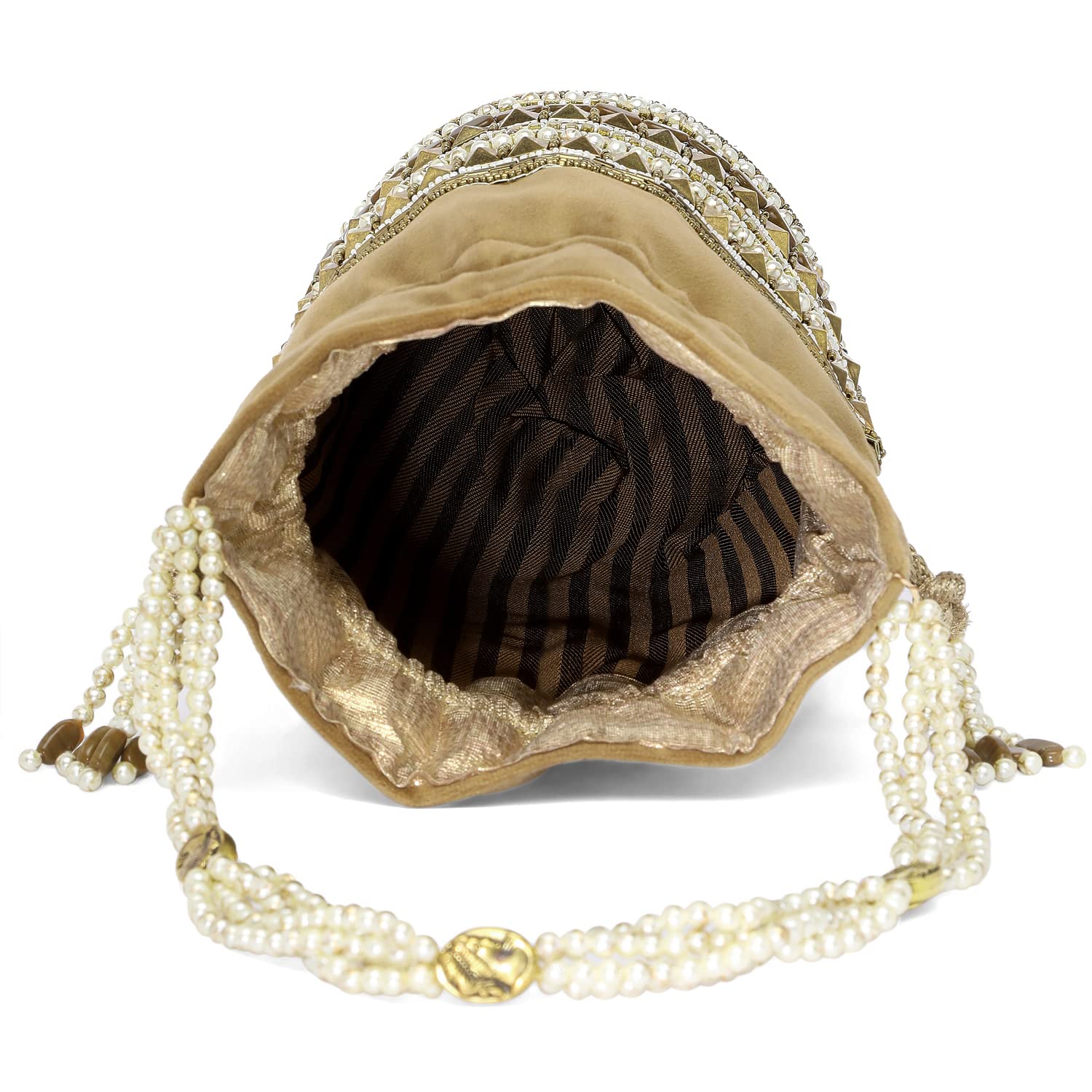 **Aheli Stylish Potli Bags for Women – Elegant Evening Clutch, Ethnic Bride Purse with Drawstring – Perfect for Weddings, Parties & Festive Occasions**
