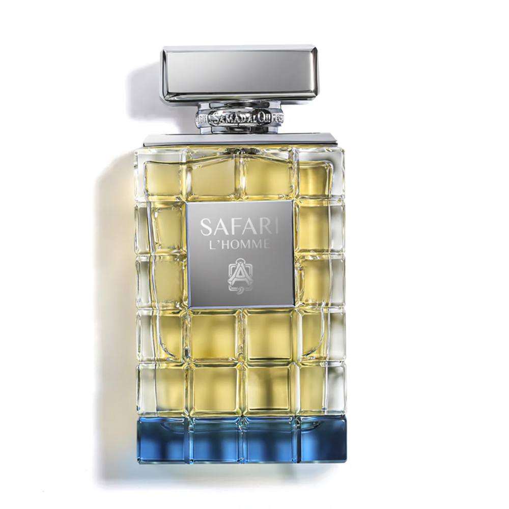 Safari Homme Eau de Parfum for Men - 2.5 oz / 75 ml Luxury Cologne - Fresh & Woody Scent for Date Night, Office & Special Occasions