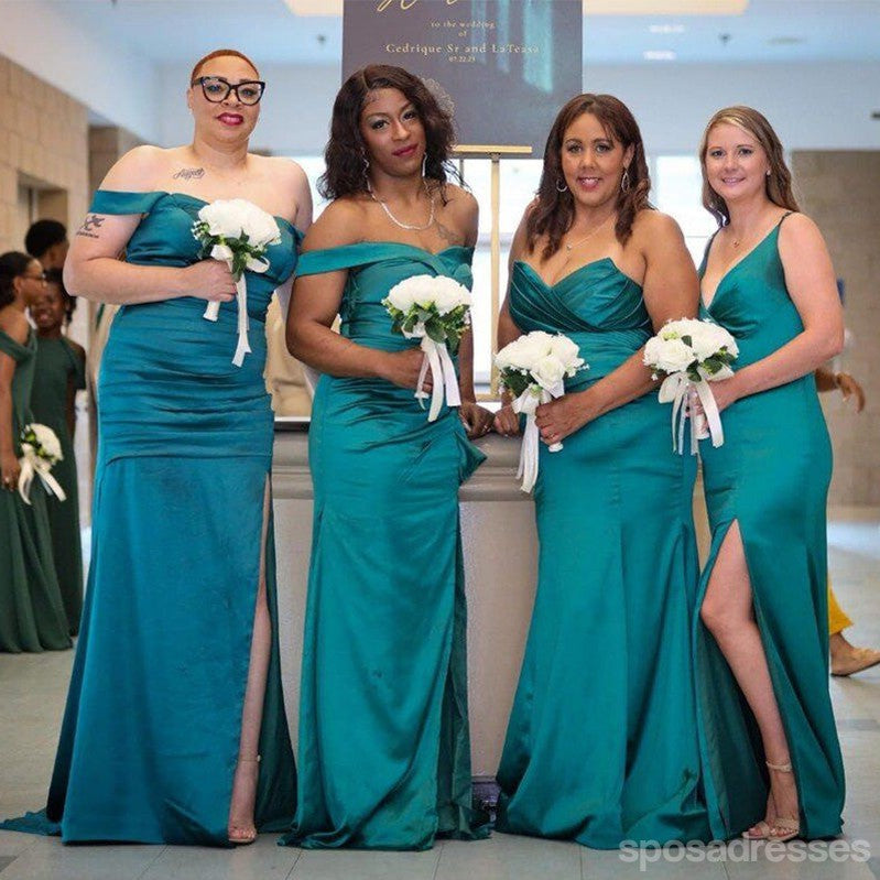 Elegant Mismatched Mermaid Maxi Bridesmaid Dresses for Weddings & Parties - Flattering Long Formal Gown WG1878 | Perfect for Beach Weddings, Evening Galas & Special Occasions