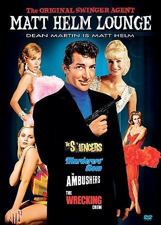 Matt Helm Lounge: The Silencers, Murderers Row, The Ambushers & The Wrecking Crew - Classic Spy Movies Starring Dean Martin | Perfect for Vintage Film Collectors & 1960s Action Movie Fans