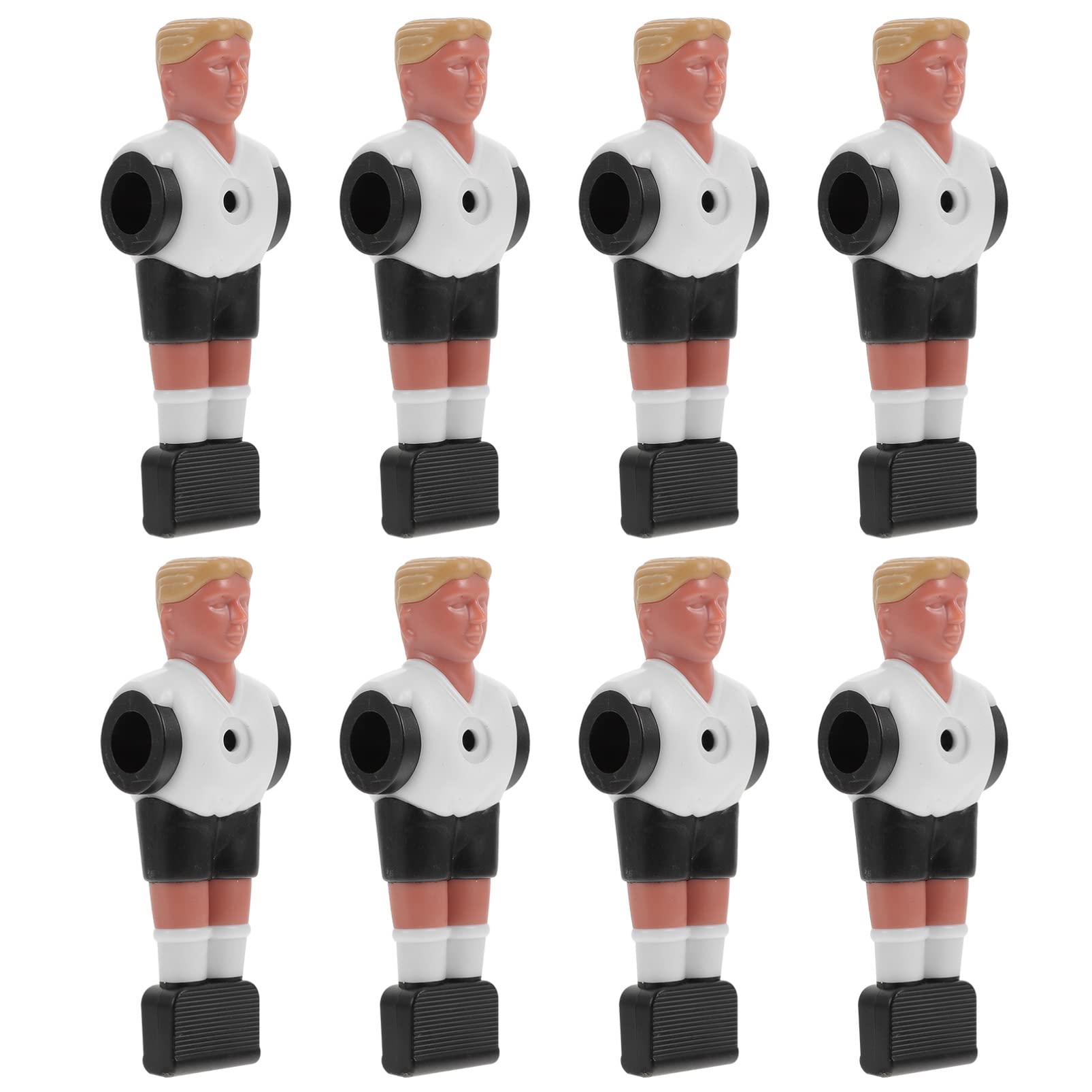 INOOMP 8-Piece Foosball Men Replacement Set - Durable Tabletop Soccer Game Figures for Game Rooms & Bars | Perfect for Home, Office, and Sports Enthusiasts