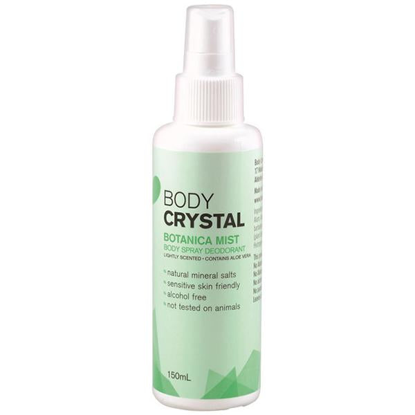 Body Crystal Botanica Mist - Natural Aromatherapy Spray for Relaxation & Wellness | Perfect for Yoga, Meditation & Home Spa