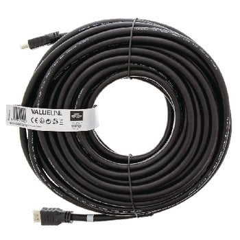 High-Speed HDMI Cable with Ethernet - 20m (65ft) 4K Ultra HD, 3D, HDR, ARC Support - Perfect for Home Theater, Gaming, and Office Setup