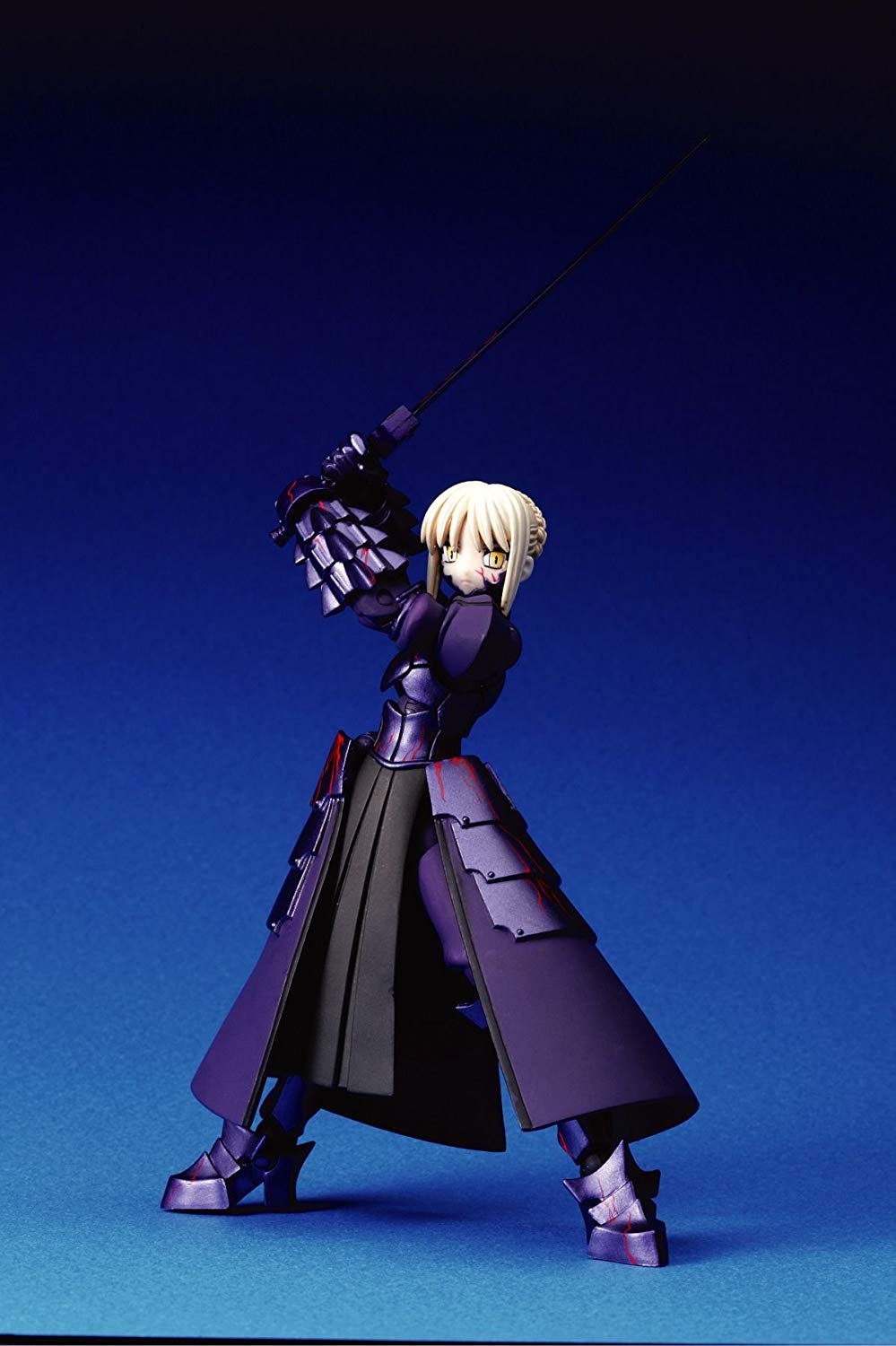 Amazing Yamaguchi Revoltech Action Figure - Fate/Stay Night Saber Alter Collectible Model for Anime Fans | Perfect for Display, Cosplay & Gift Giving