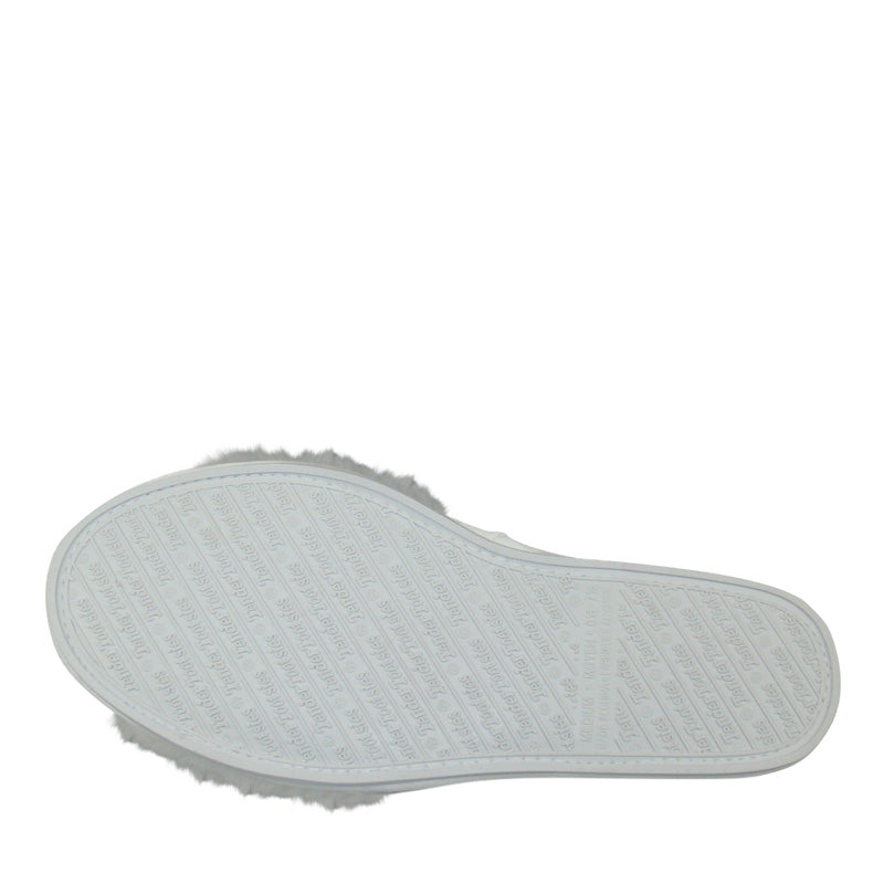 Women's Tanya Sheep Plush Scuff Slippers - Soft Fuzzy House Shoes for Indoor Comfort, Cozy Winter Home Wear & Gift Idea