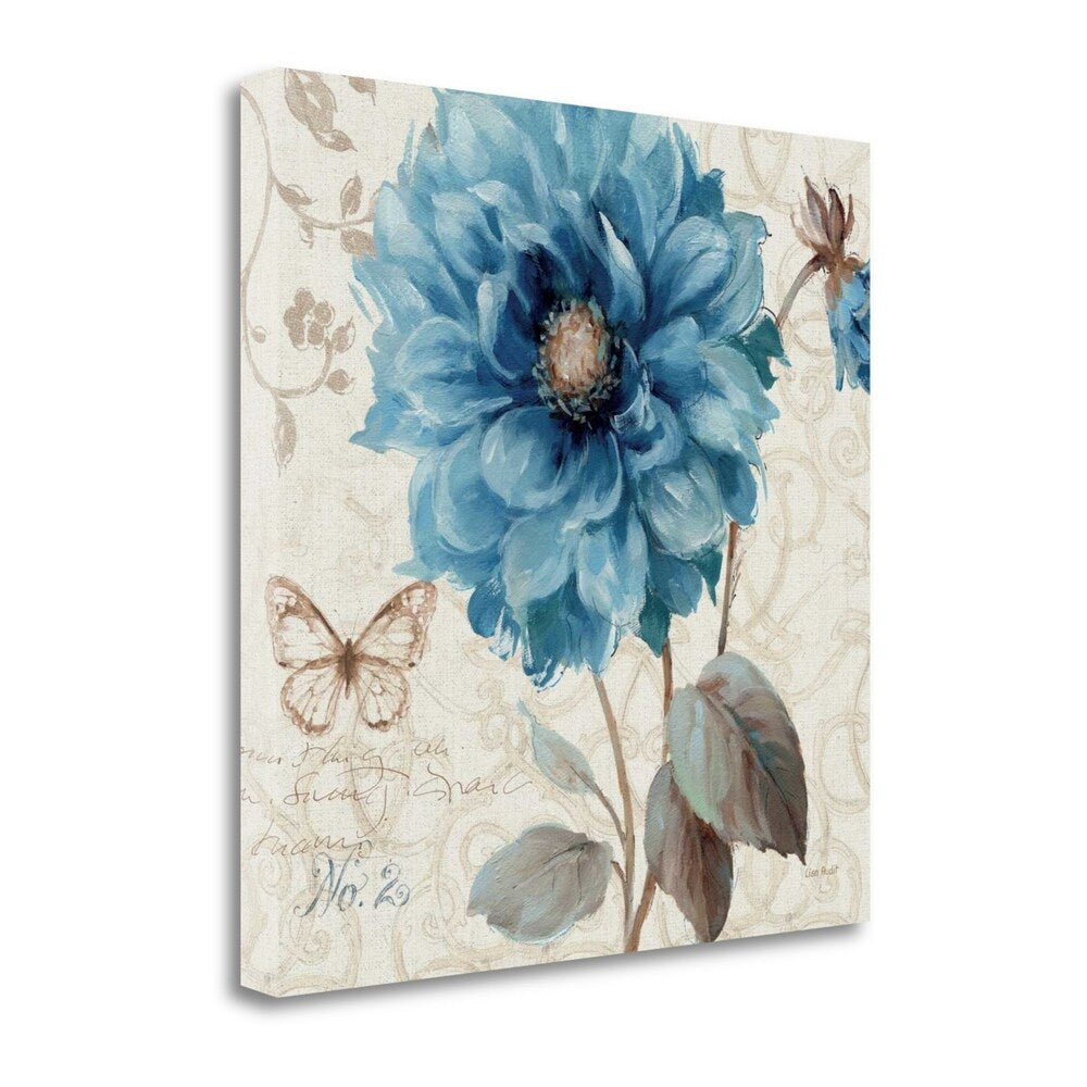 Blue Note II by Lisa Audit - Premium Fine Art Giclee Print on Gallery Wrapped Canvas, Ready to Hang Wall Decor - Perfect for Living Room, Bedroom & Office Artwork