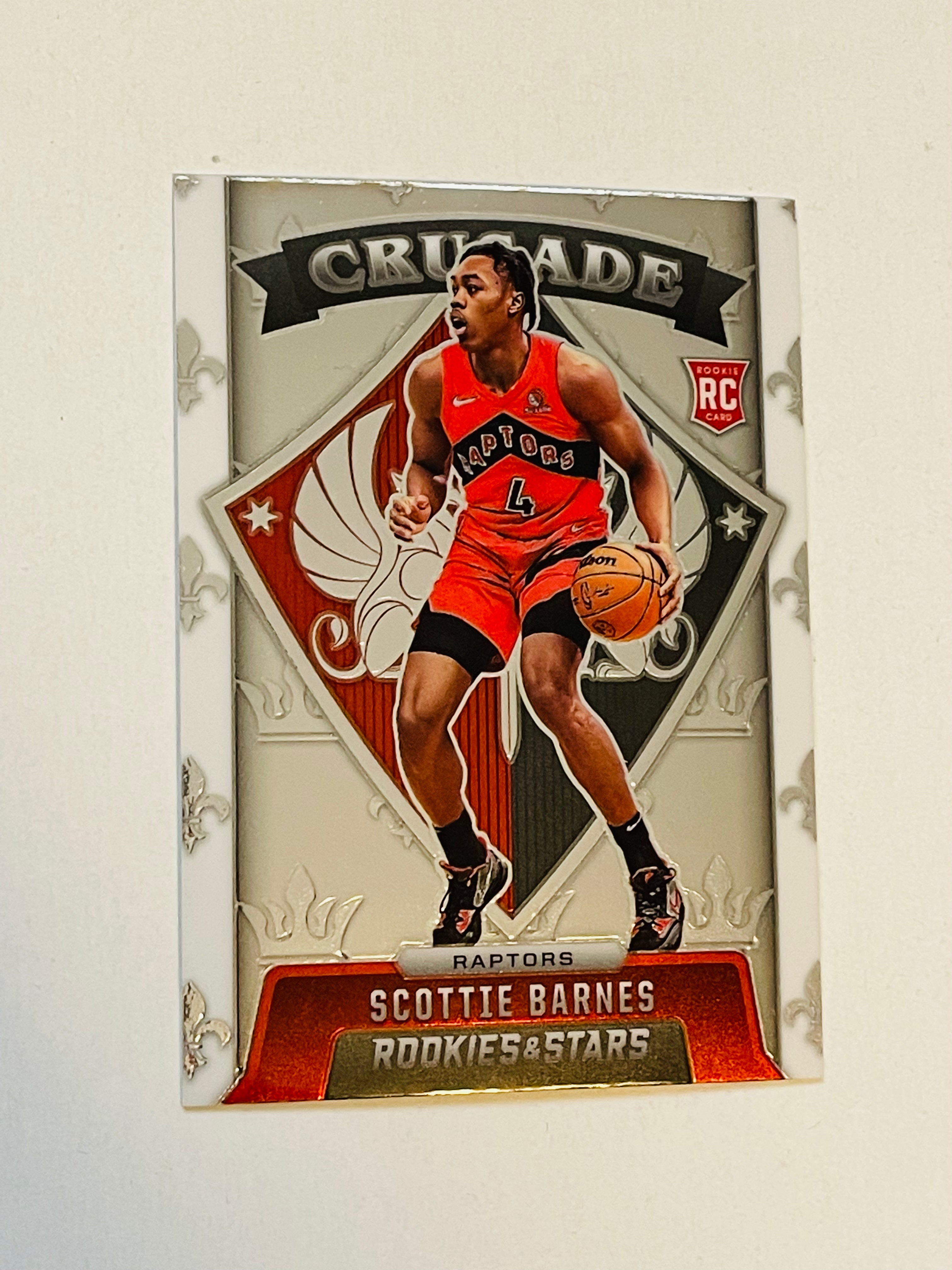 Scottie Barnes Toronto Raptors Rookie Basketball Card - NBA Collectible for Fans & Investors - Perfect for Trading, Collecting, and Displaying in Your Sports Memorabilia Collection