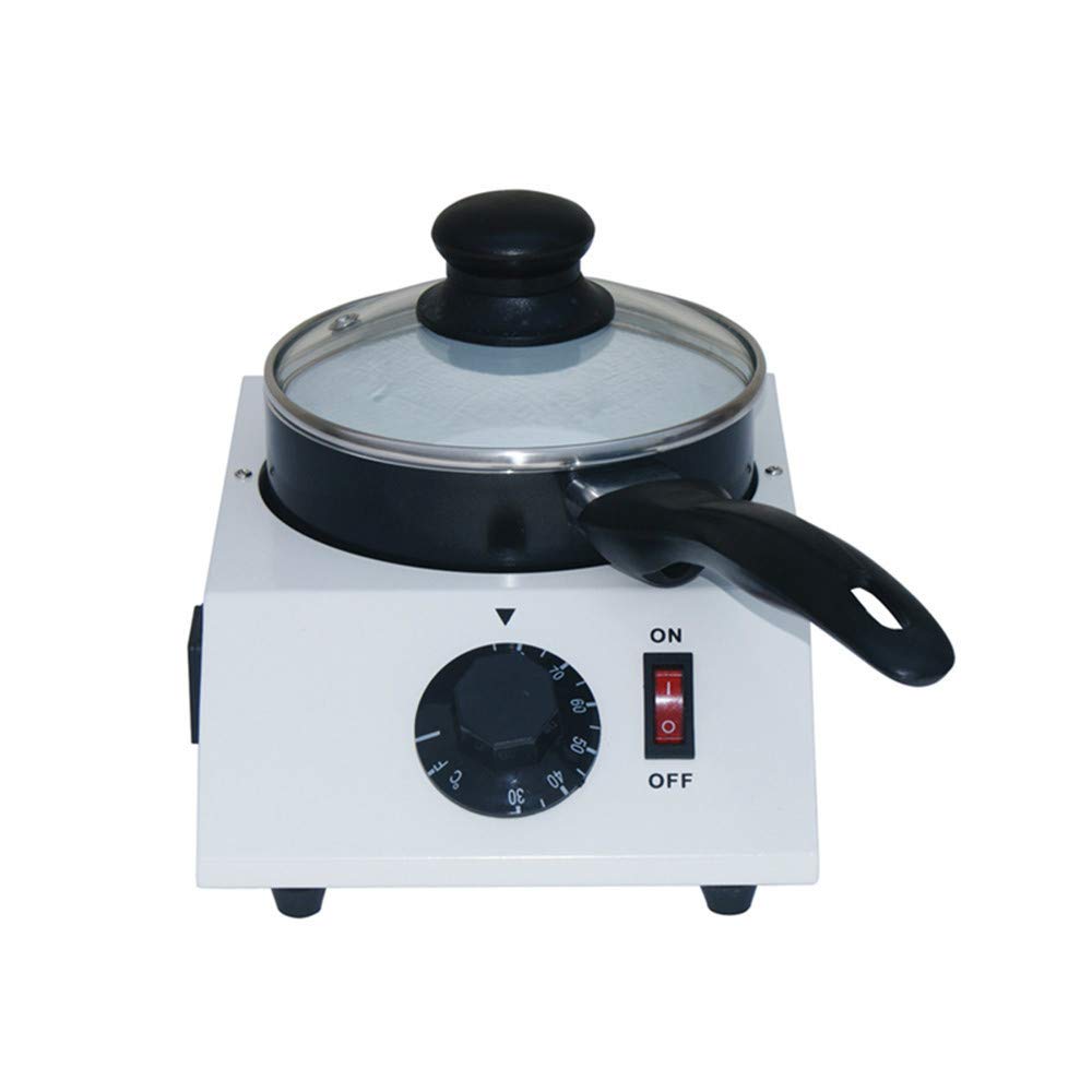 Electric Chocolate Melting Pot - 40W Stainless Steel Tempering Machine for Chocolate, Butter, Cream (2.2lbs Capacity, 30~85°C) - Perfect for Handmade Soap, Candle Making & DIY Candy (110V)