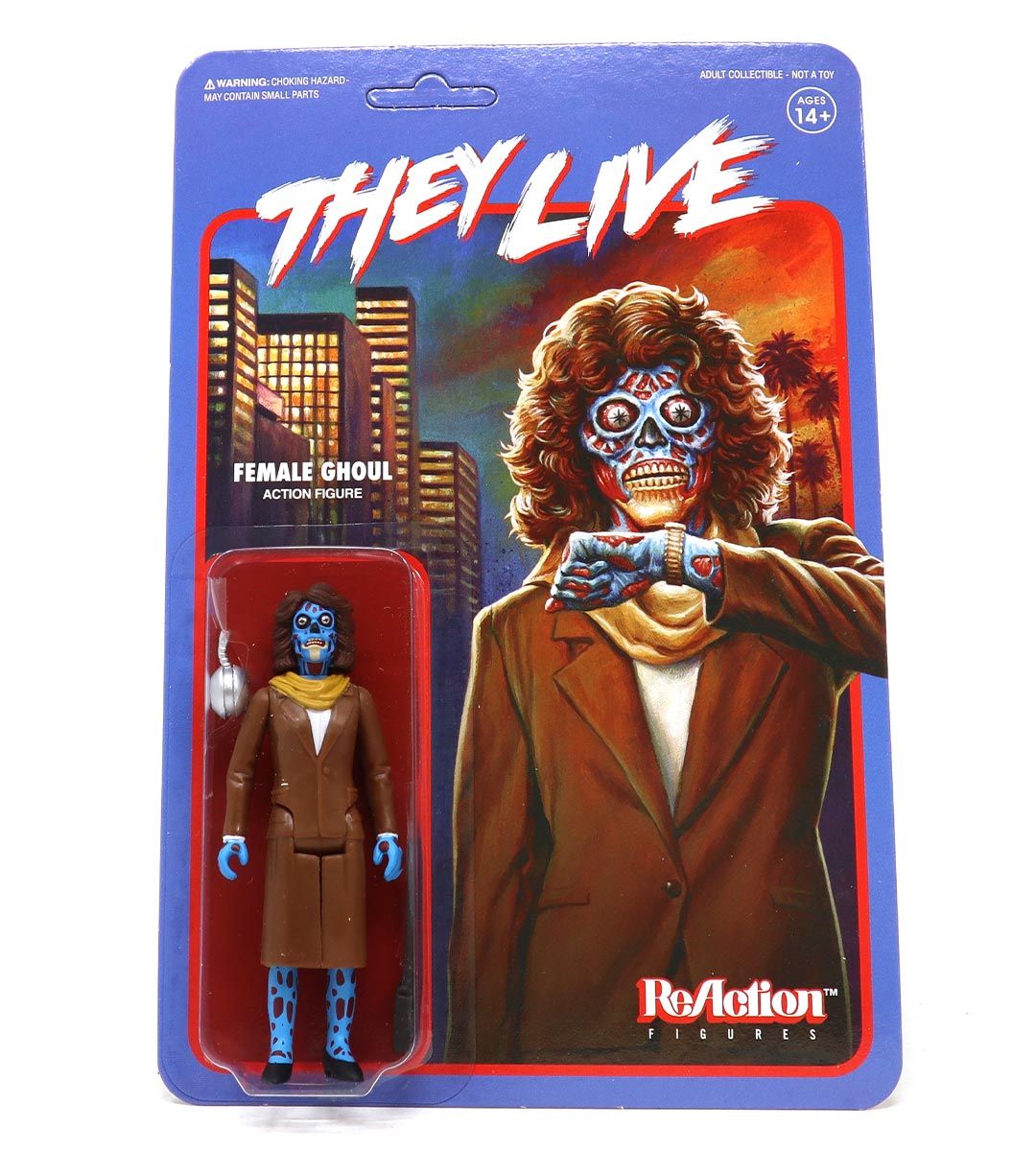 Female Ghoul They Live ReAction Figure - Retro Horror Movie Collectible for Fans & Display