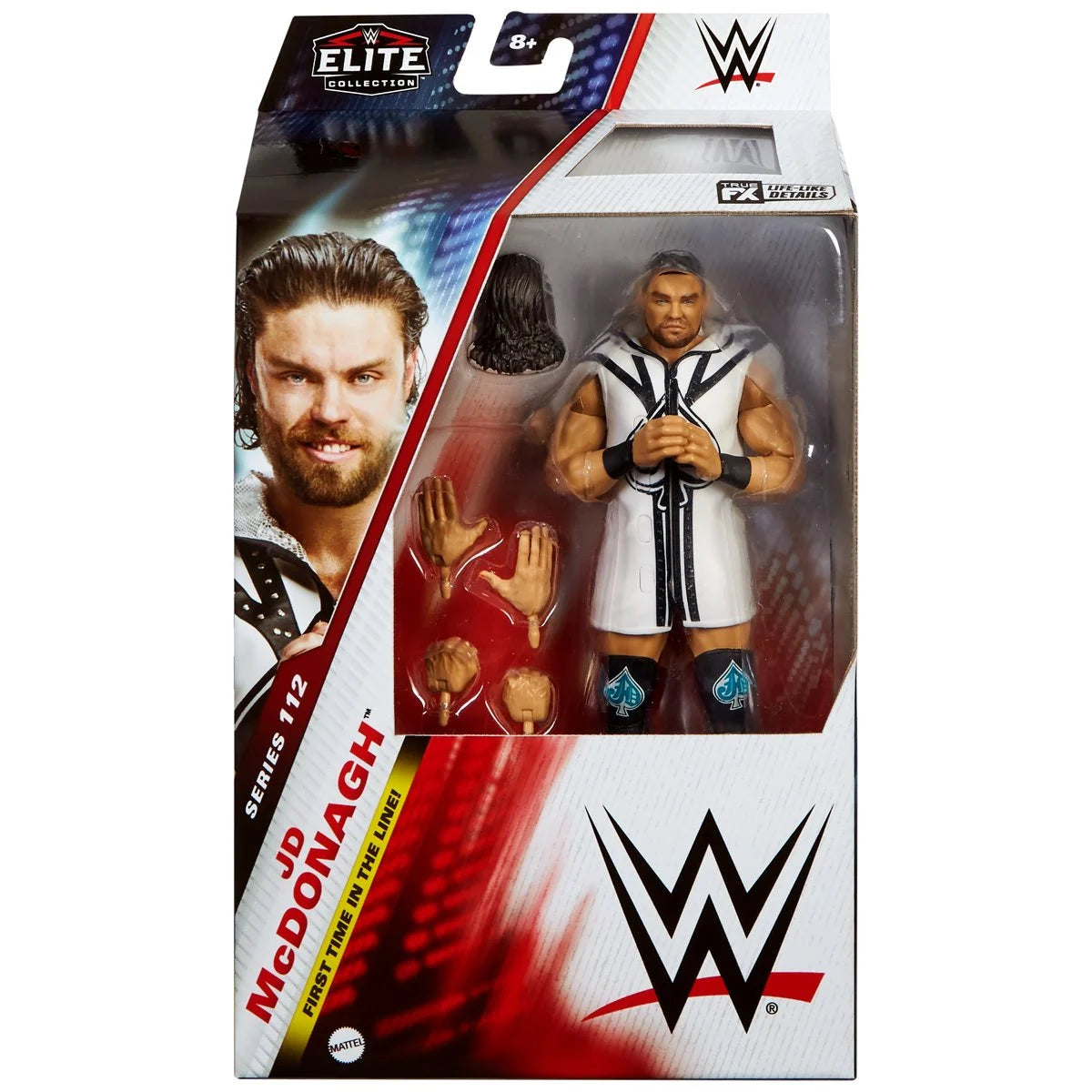 JD McDonagh WWE Elite Collection Series 112 Action Figure - Authentic Wrestling Toy for Collectors & Fans - Perfect for Display, Play & Gifting